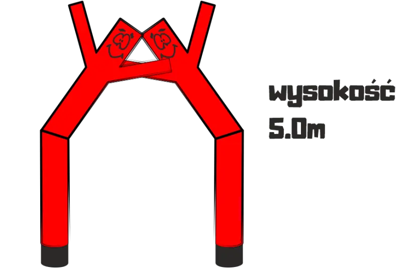 Wynajem Chwiej Reklamowy 5.0m jednonożny